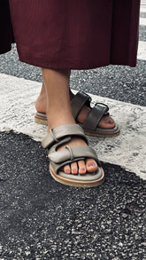 Sandália Biru – cáqui